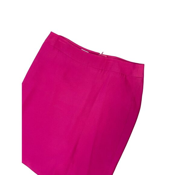 Armani Collezioni Fuchsia Pink Womens Pencil Skirt Size 8 Designer - Picture 3 of 4